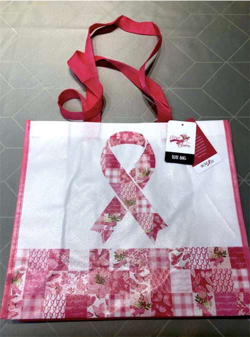 Mulepose med Knæk Cancer sløjfe 
